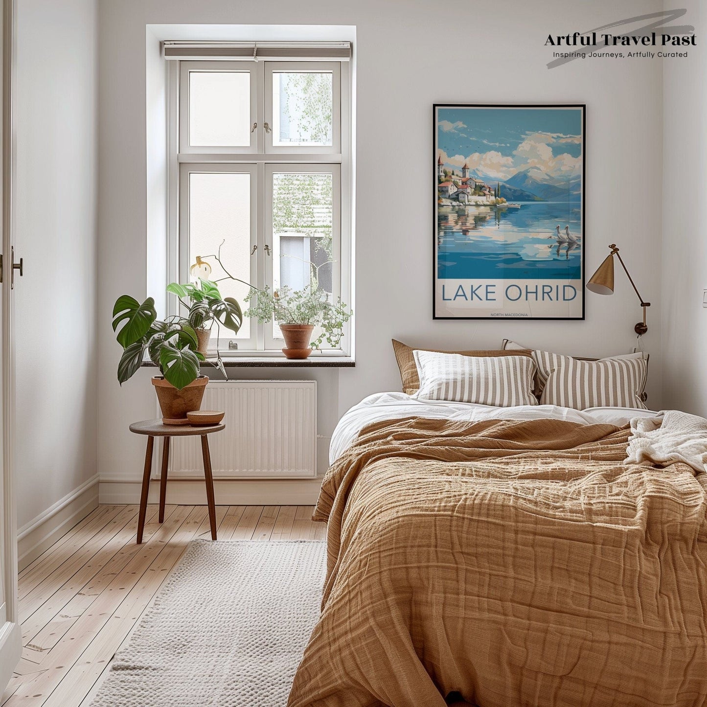 Lake Ohrid Poster - North Macedonia Wall Art