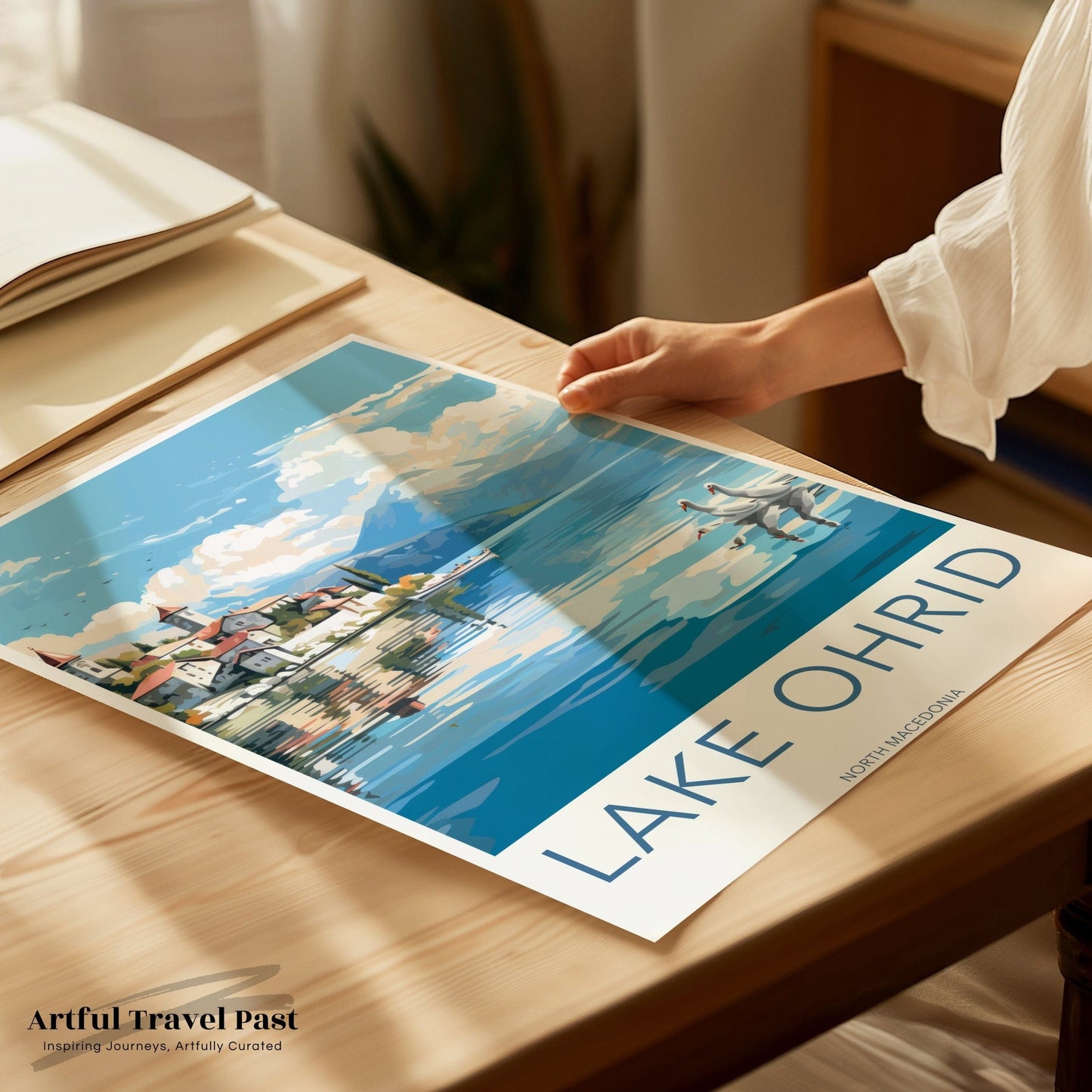 Lake Ohrid Poster - North Macedonia Wall Art