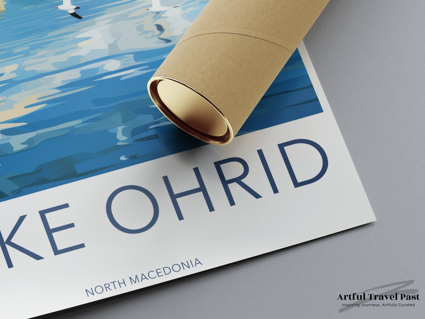 Lake Ohrid Poster - North Macedonia Wall Art