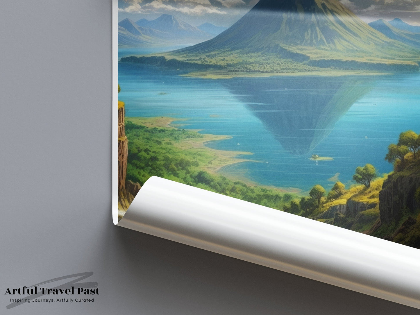 Lake Taal Poster - Philippines Wall Art