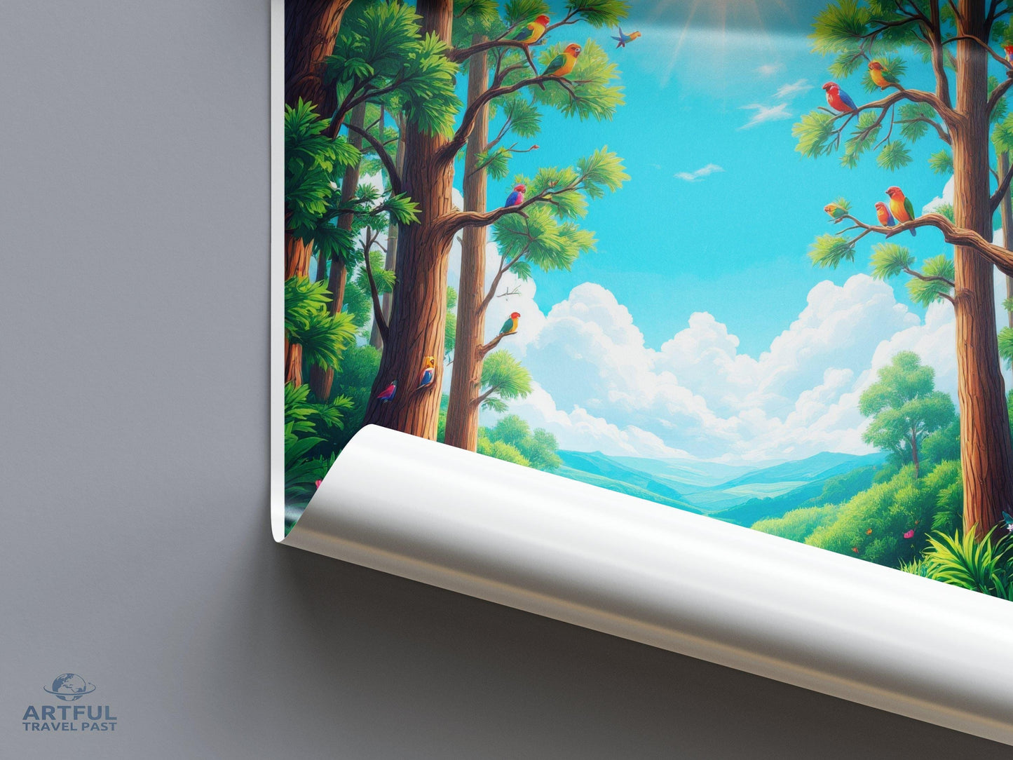 Lamington Park Poster - Australia Wall Art