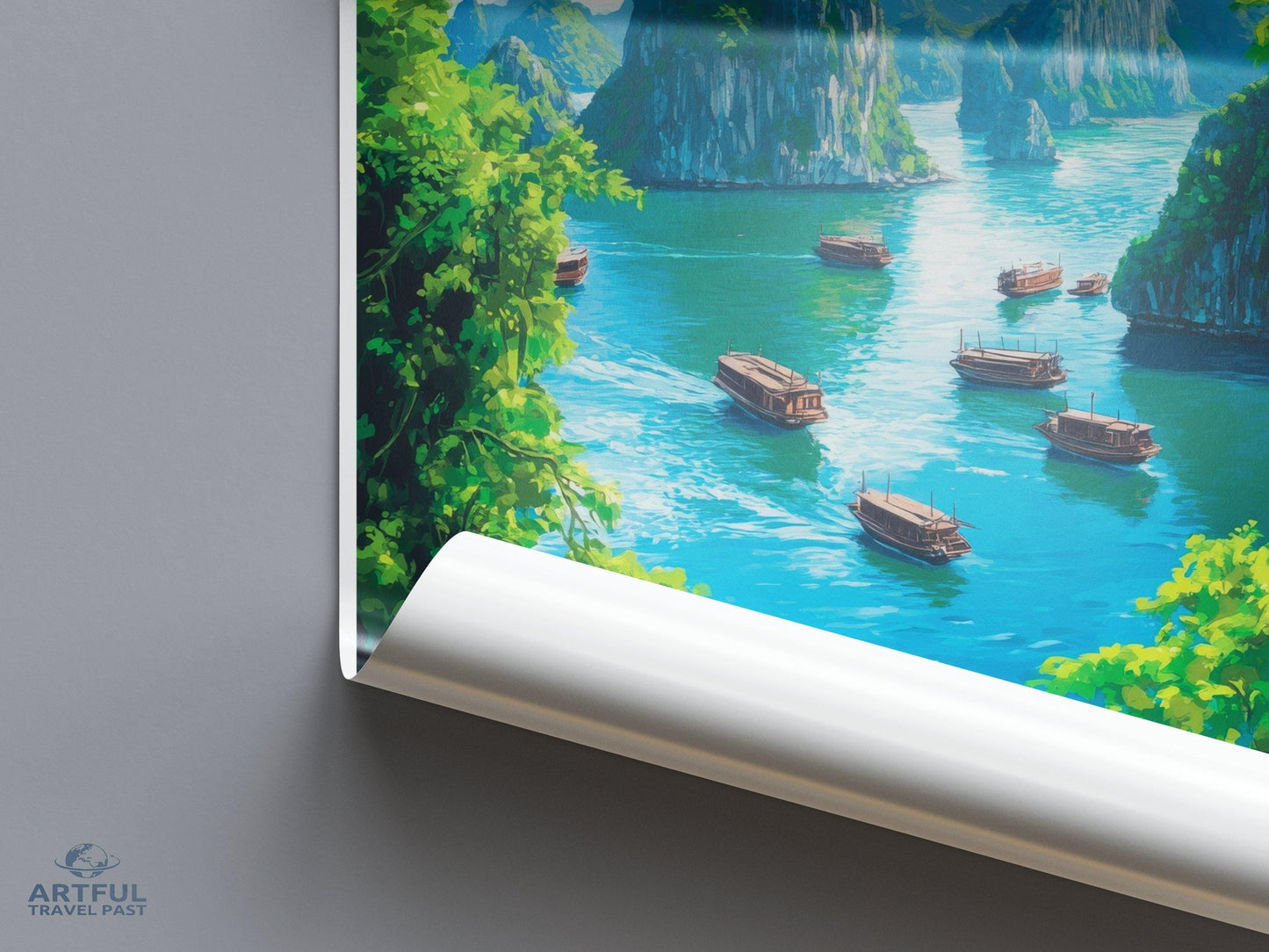 Lan Ha Bay Poster - Vietnam Wall Art