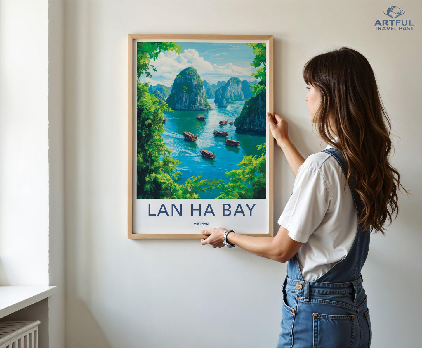 Lan Ha Bay Poster - Vietnam Wall Art