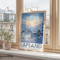Lapland Poster - Finland Wall Art