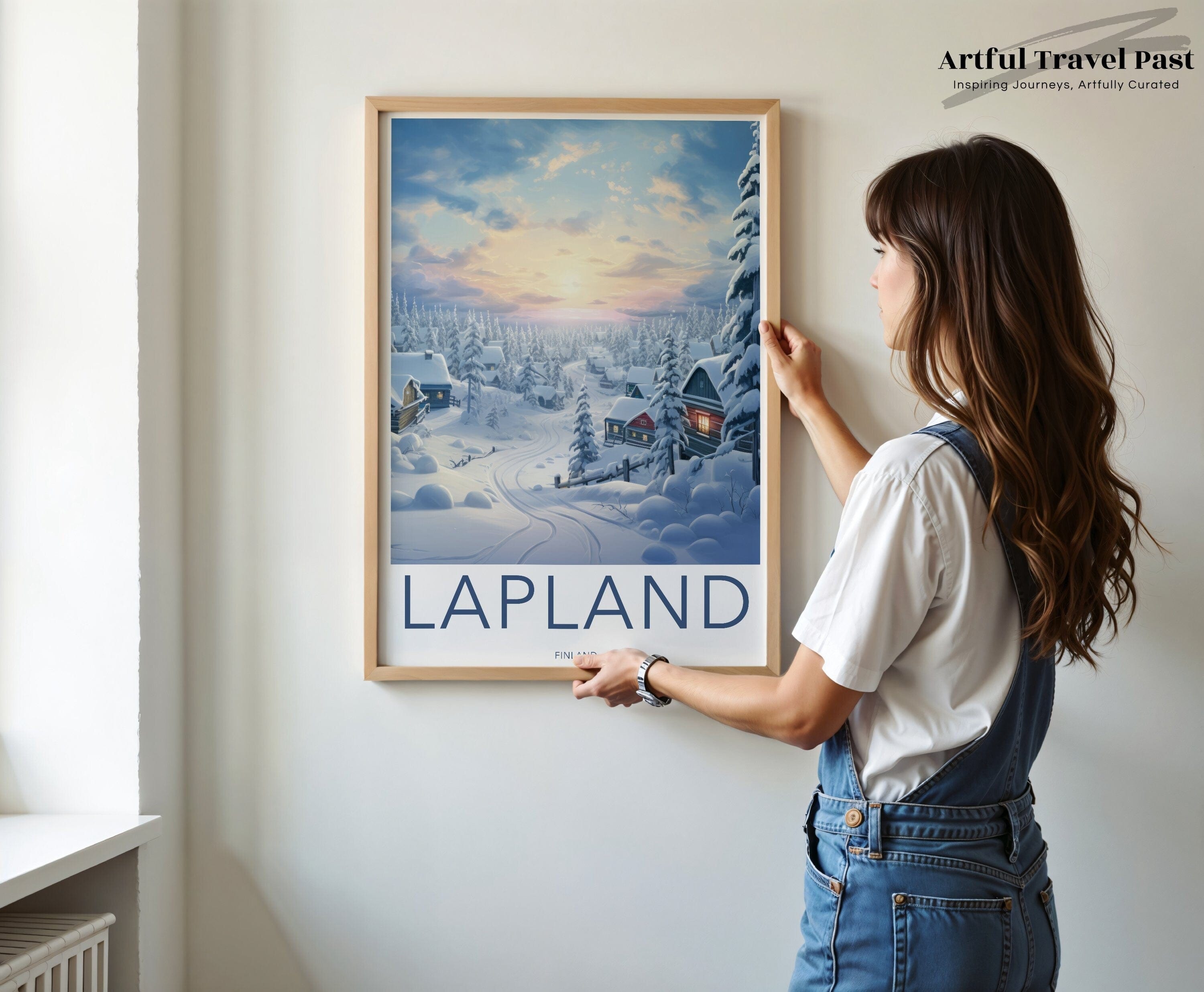 Lapland Poster - Finland Wall Art
