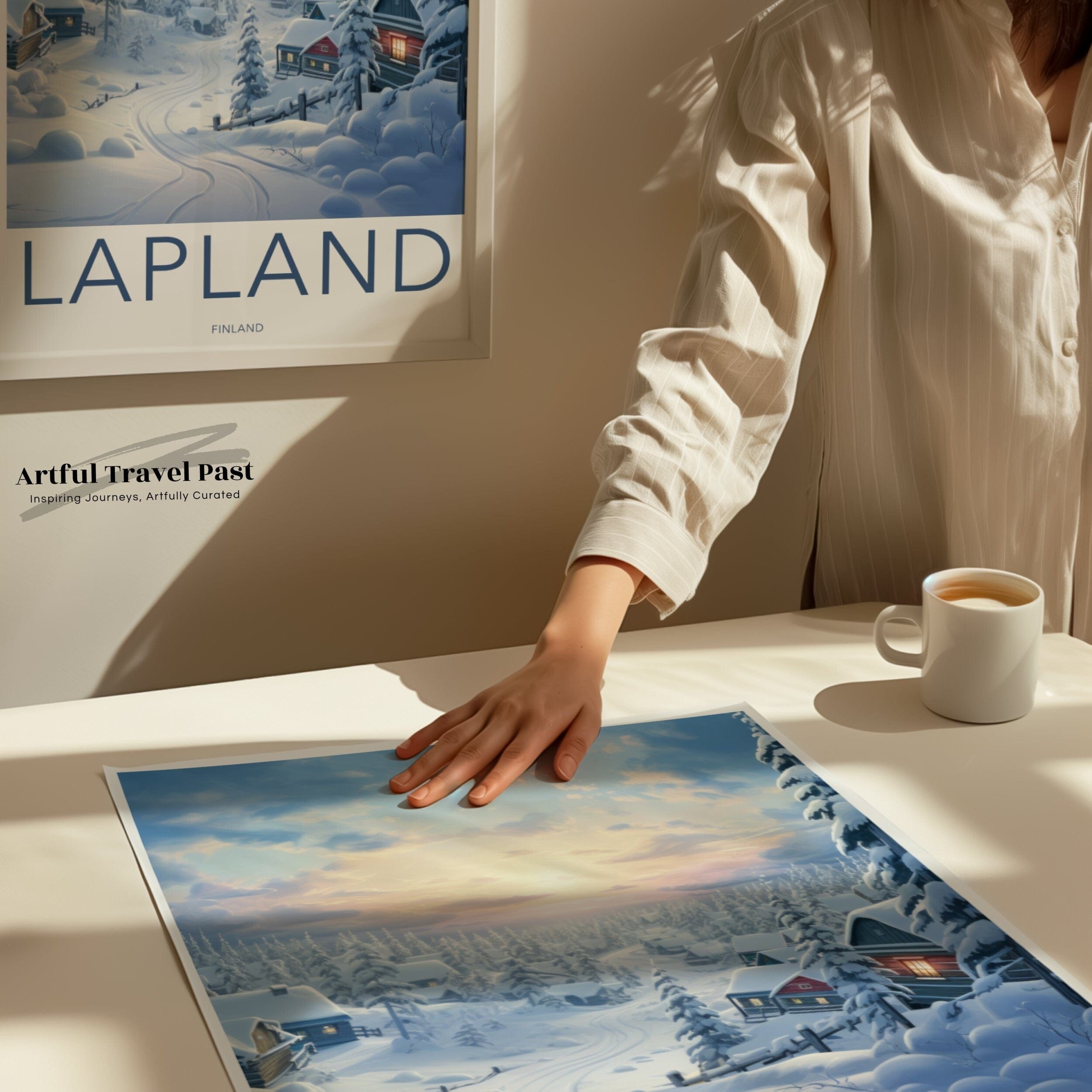 Lapland Poster - Finland Wall Art