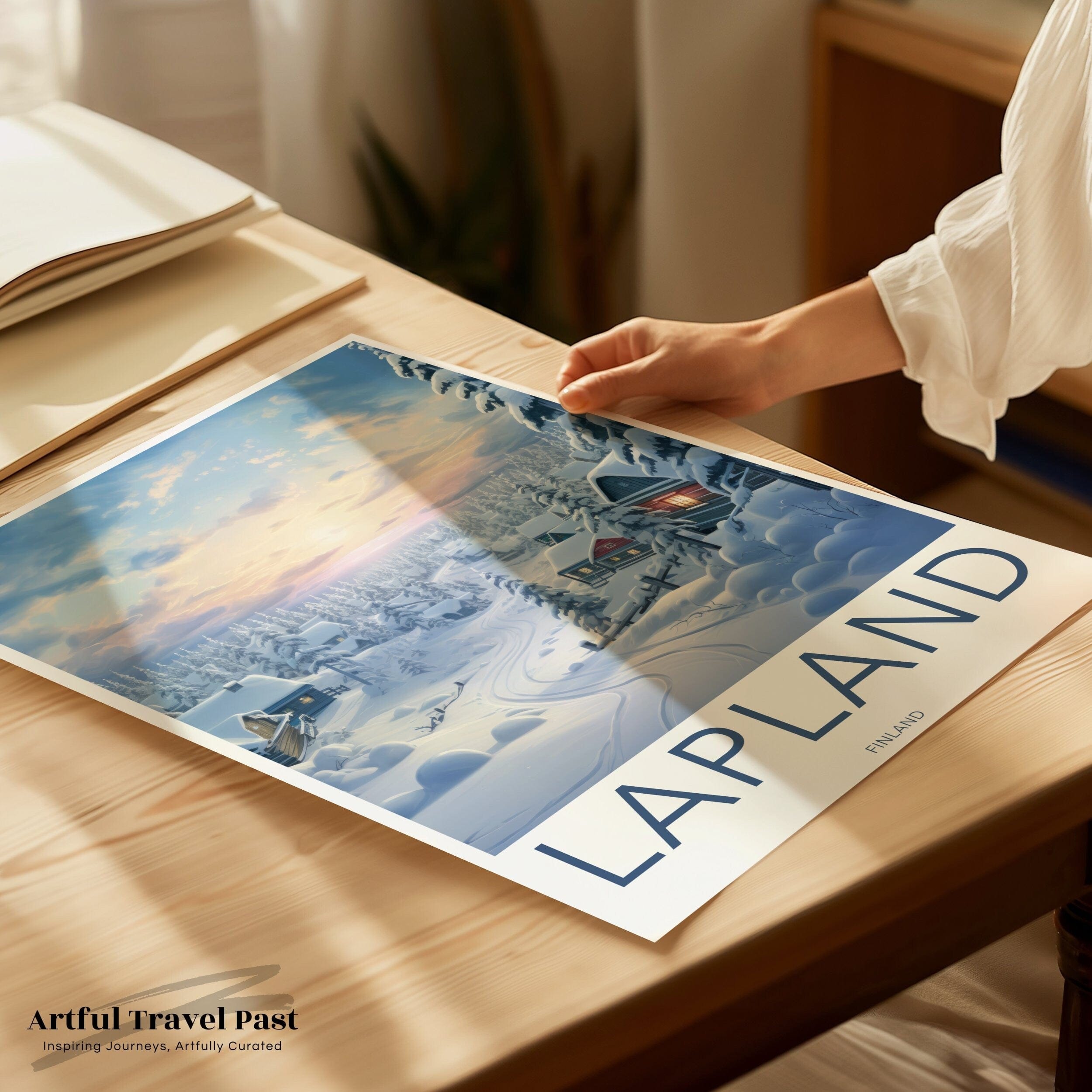 Lapland Poster - Finland Wall Art