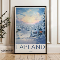 Lapland Poster - Finland Wall Art