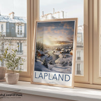 Lapland Poster - Finland Wall Art
