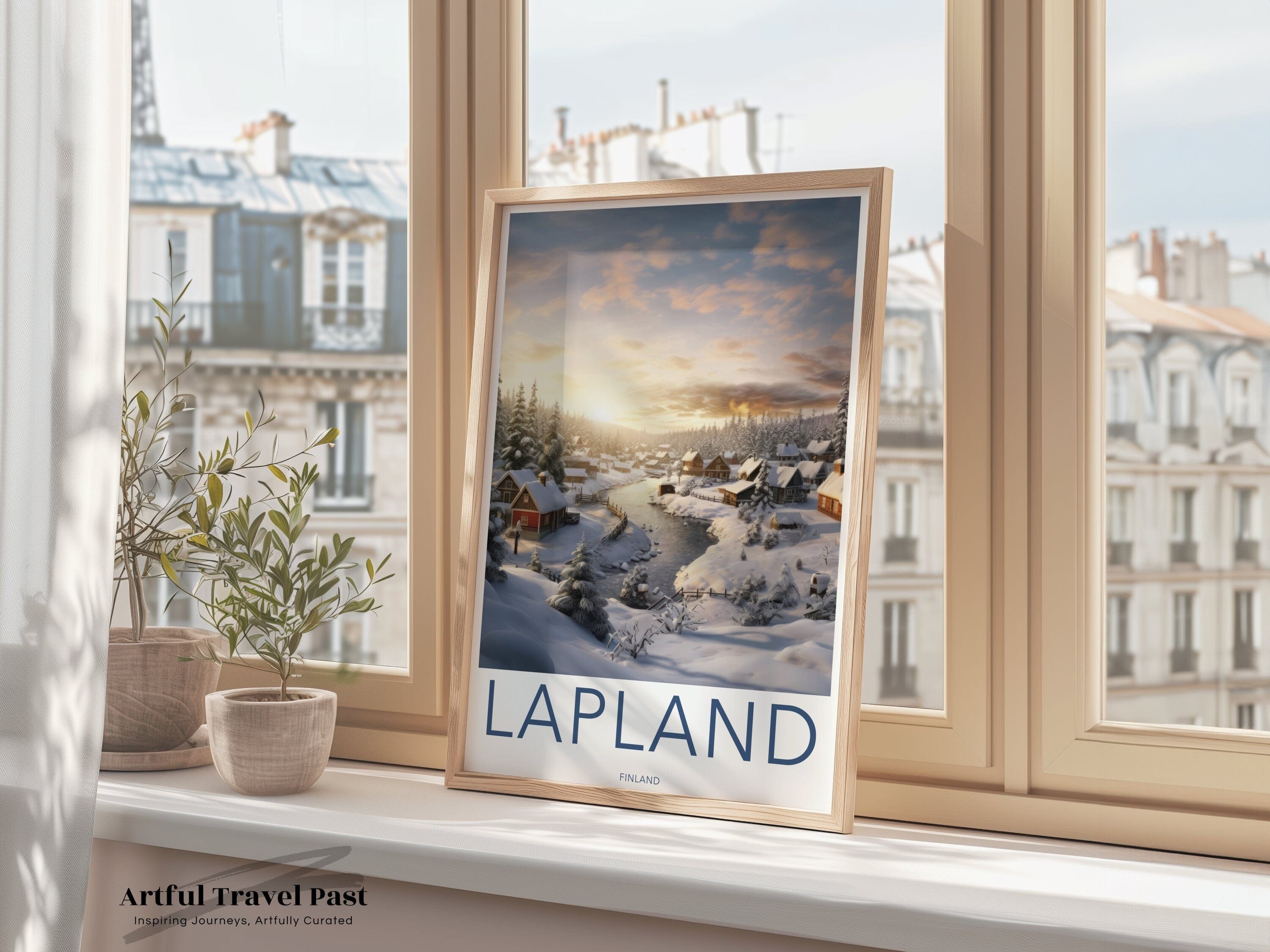 Lapland Poster - Finland Wall Art