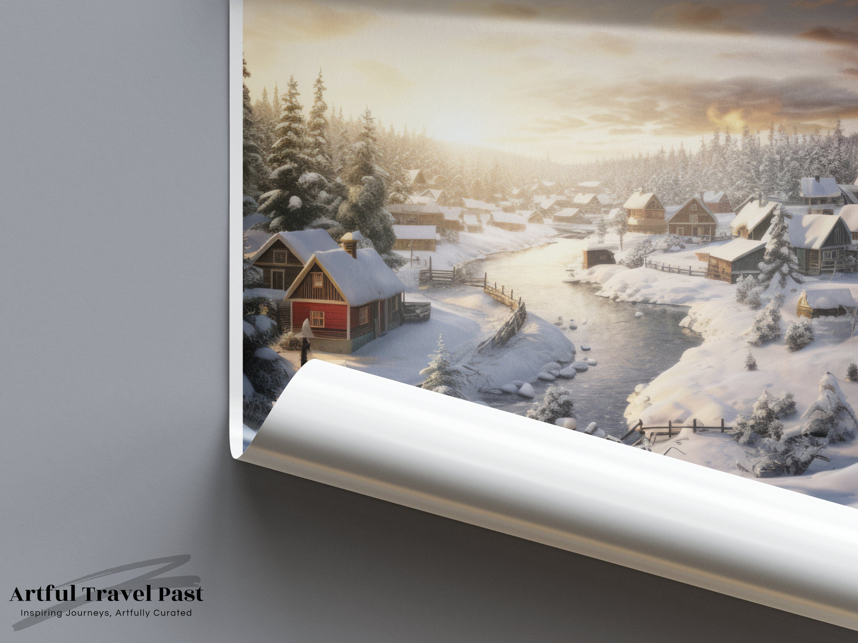 Lapland Poster - Finland Wall Art