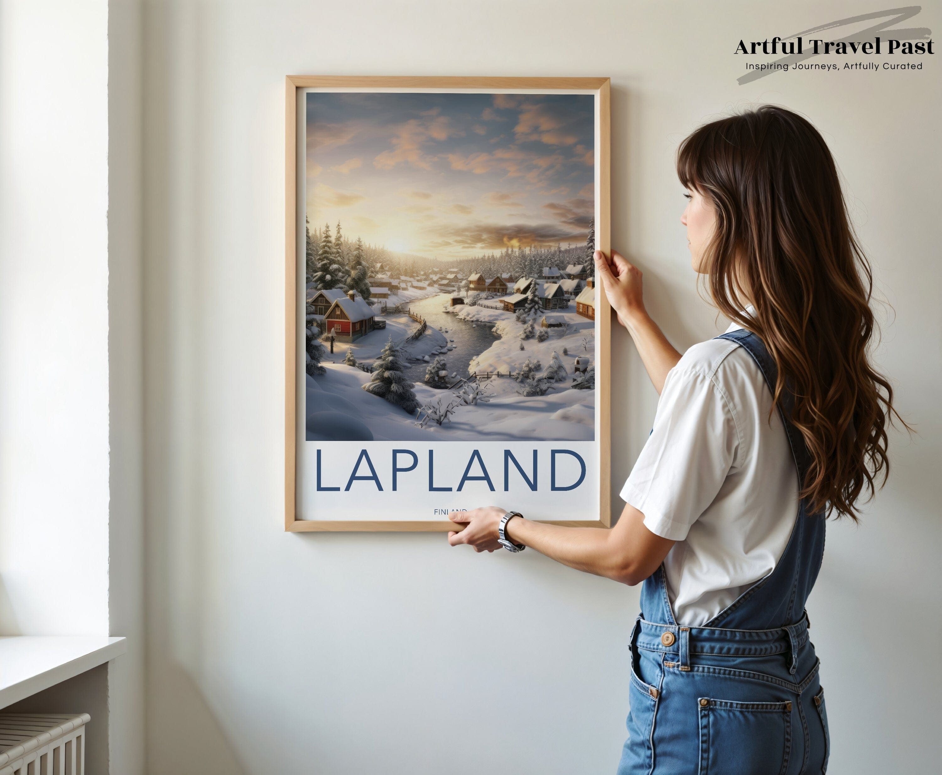 Lapland Poster - Finland Wall Art