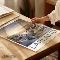 Lapland Poster - Finland Wall Art