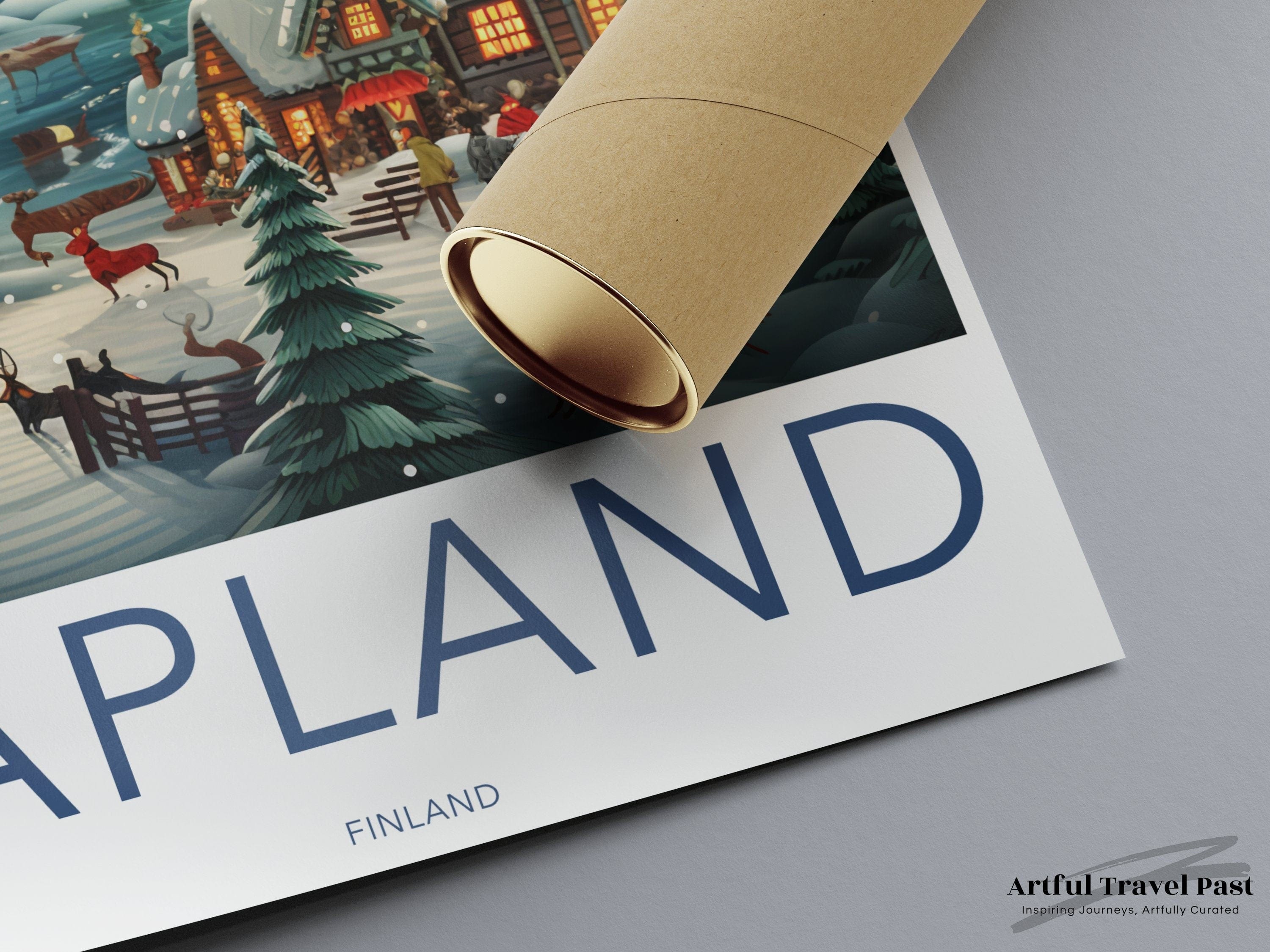 Lapland Poster - Finland Wall Art
