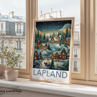 Lapland Poster - Finland Wall Art