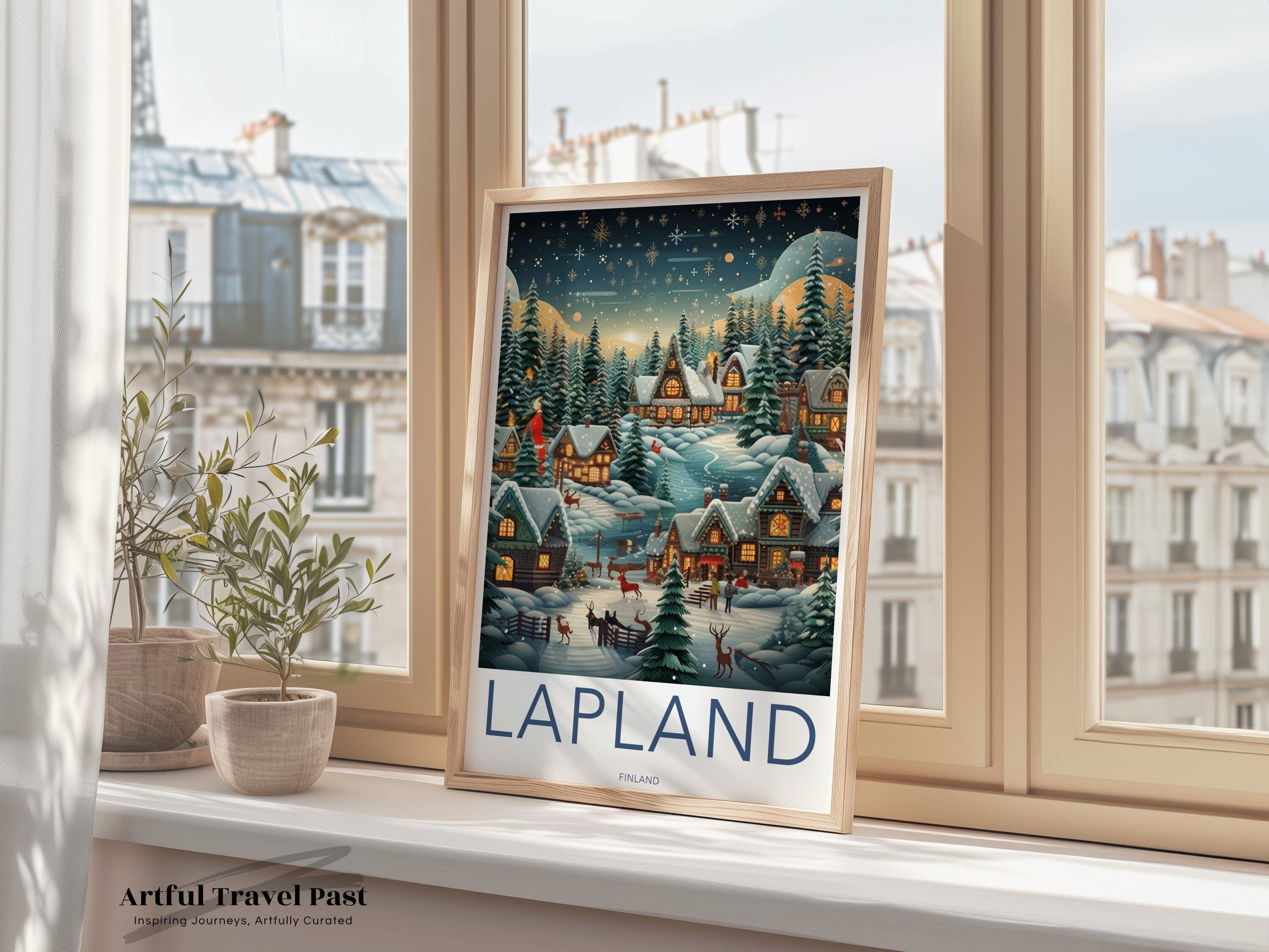 Lapland Poster - Finland Wall Art