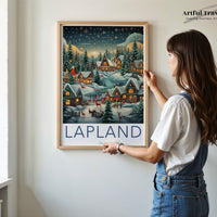 Lapland Poster - Finland Wall Art