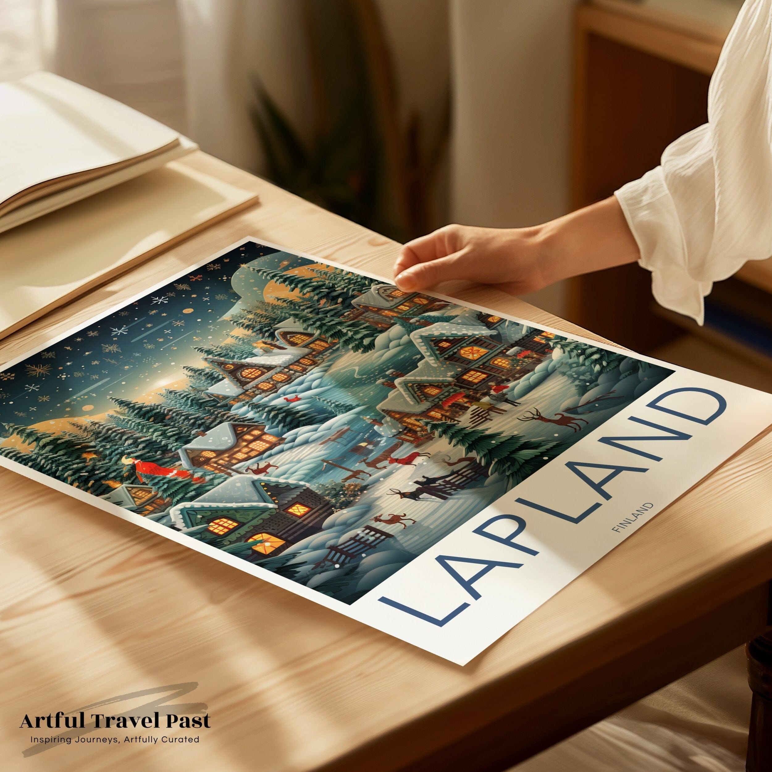 Lapland Poster - Finland Wall Art