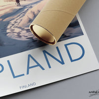 Lapland Poster - Finland Wall Art