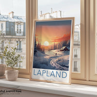 Lapland Poster - Finland Wall Art