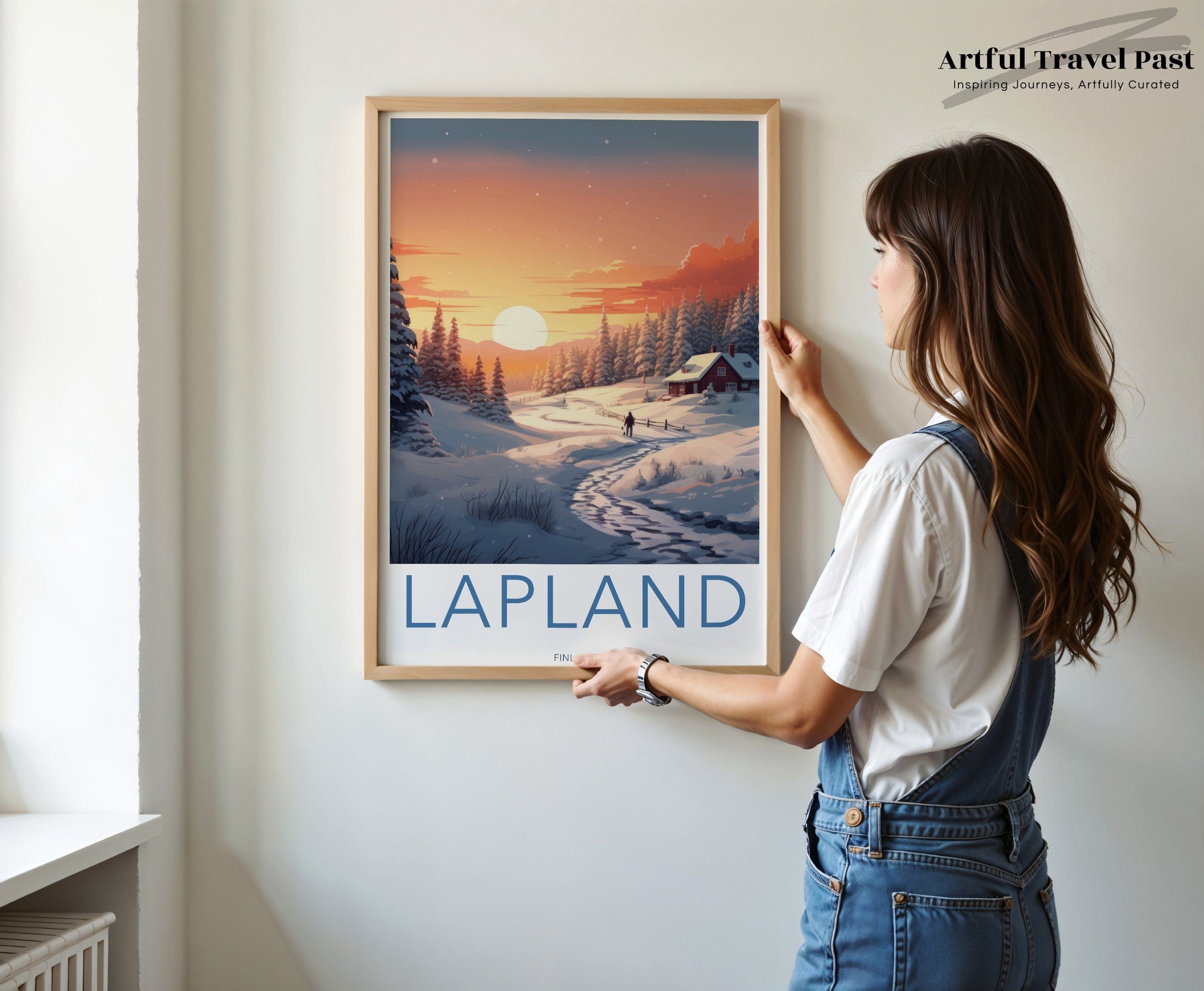 Lapland Poster - Finland Wall Art
