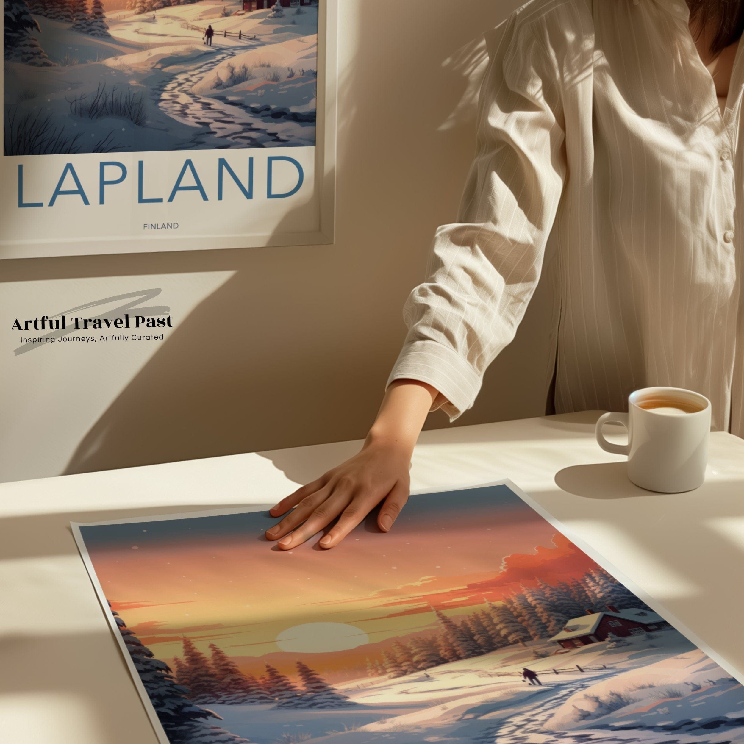 Lapland Poster - Finland Wall Art