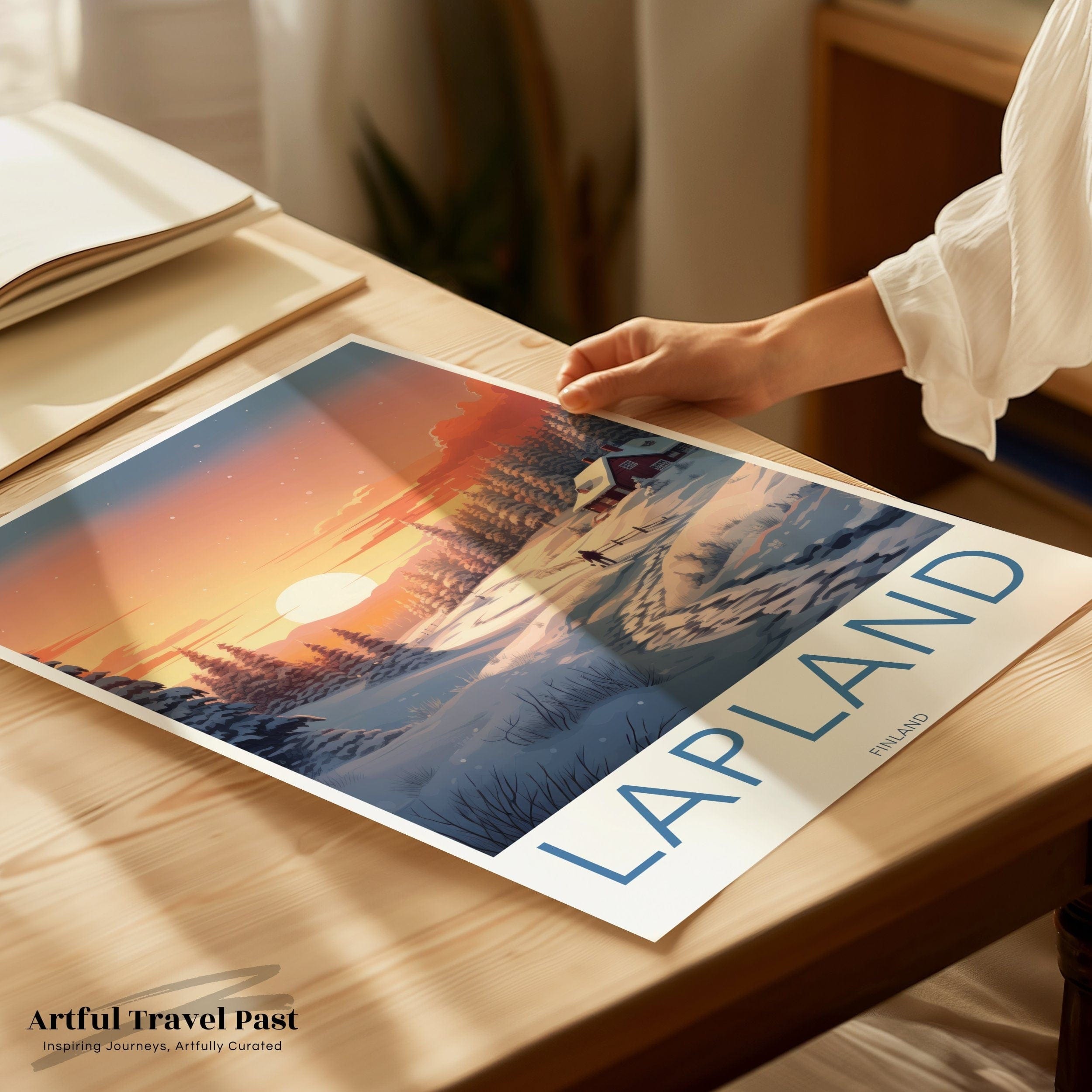 Lapland Poster - Finland Wall Art