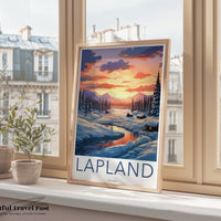 Lapland Poster - Finland Wall Art