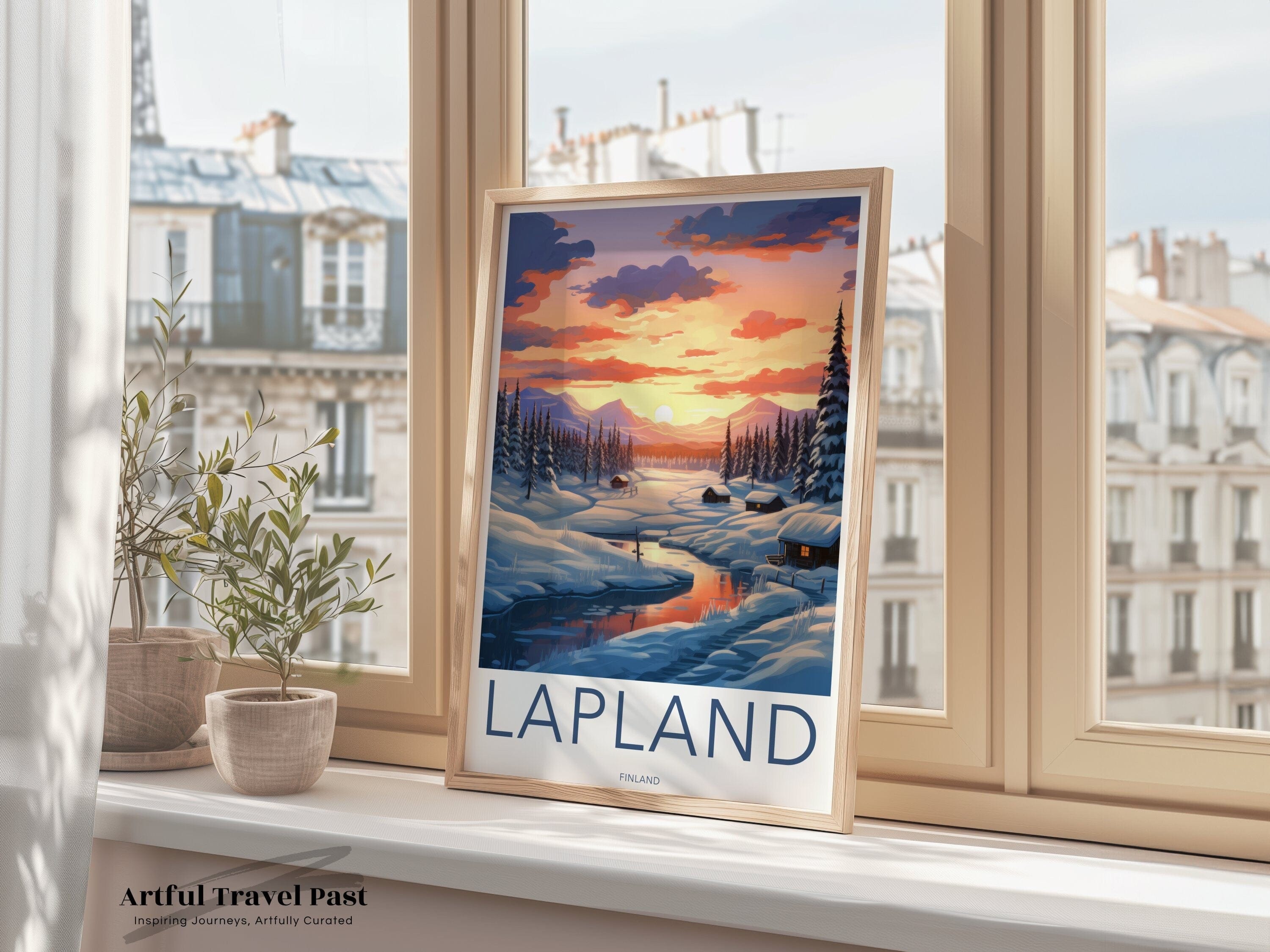 Lapland Poster - Finland Wall Art