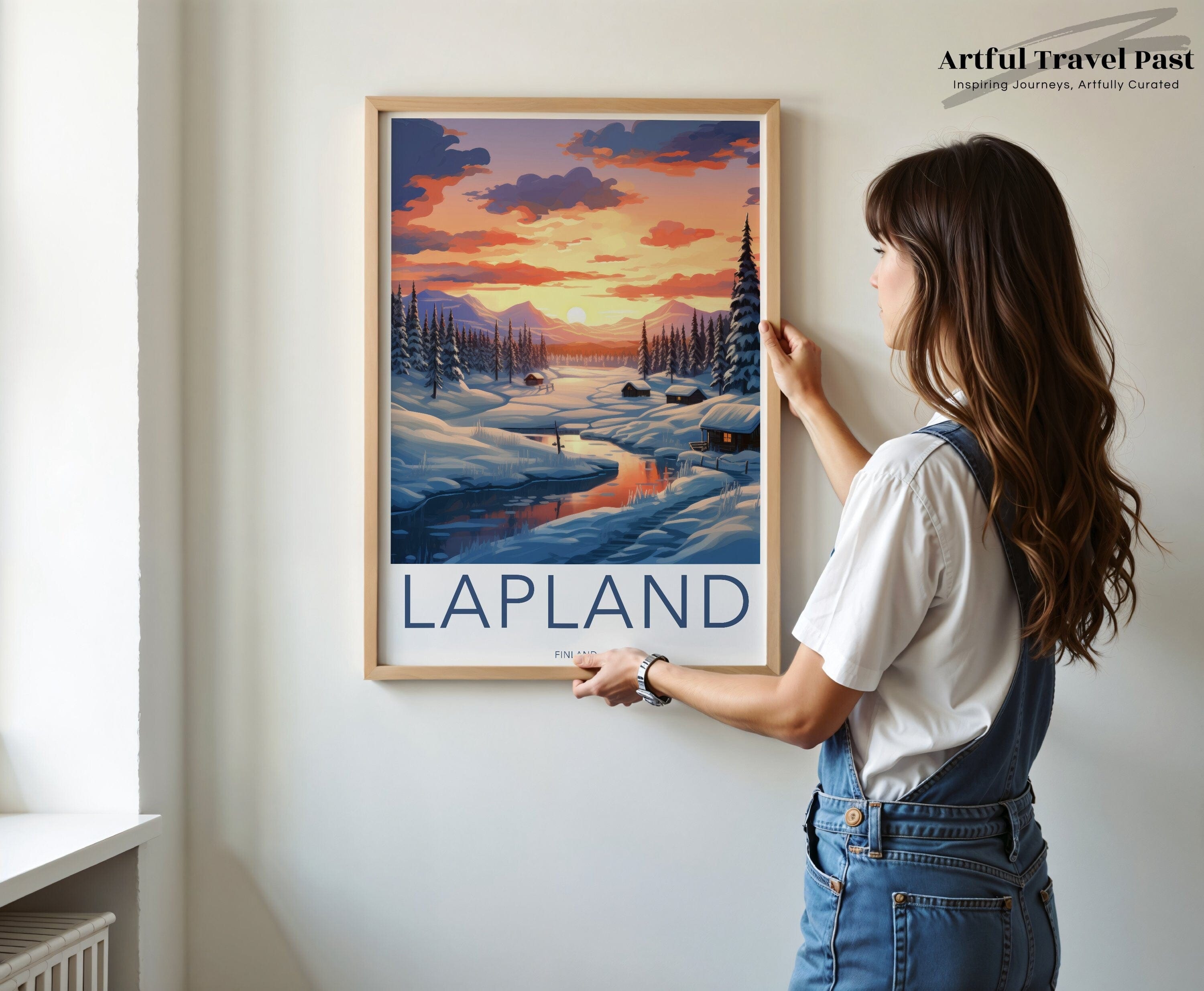 Lapland Poster - Finland Wall Art