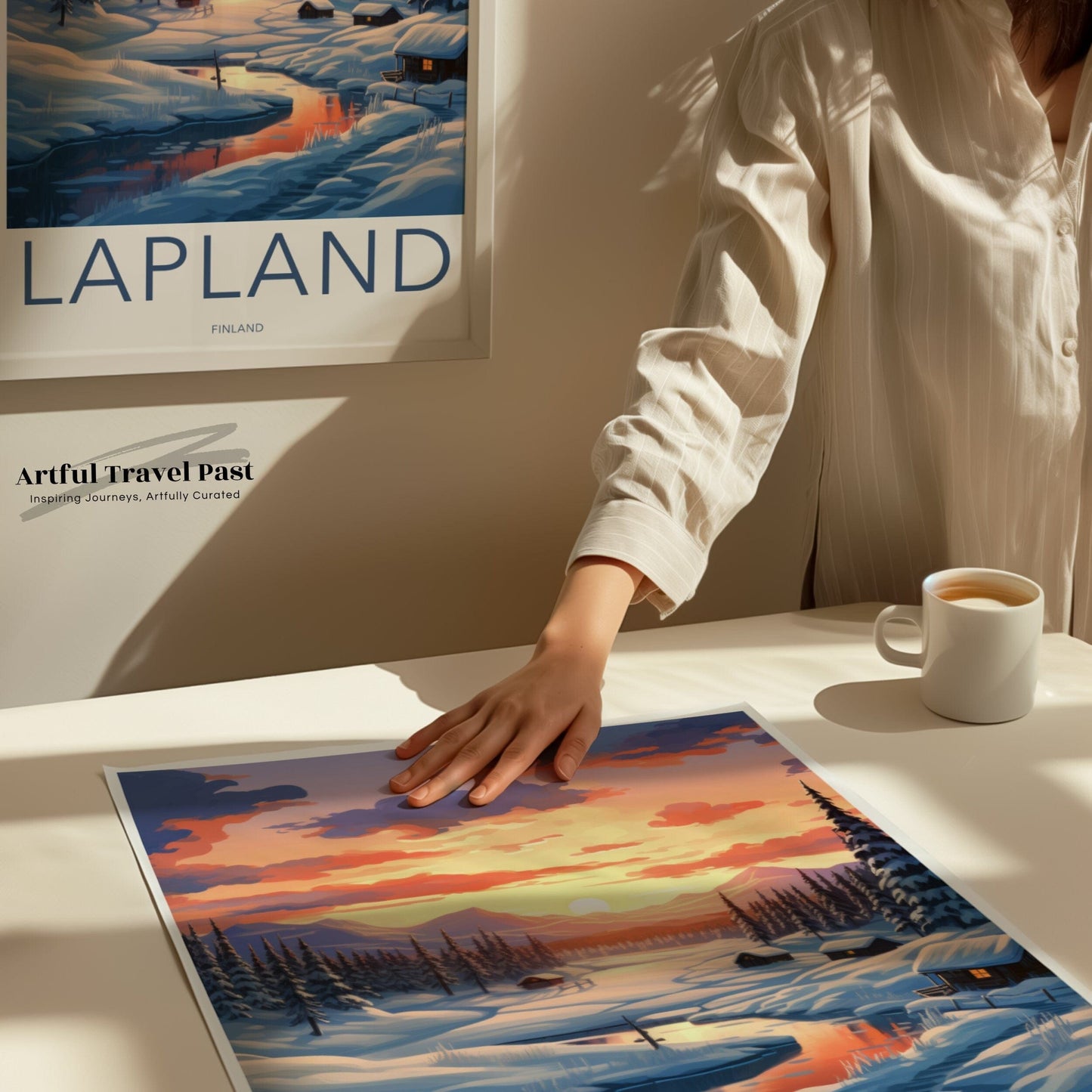 Lapland Poster - Finland Wall Art