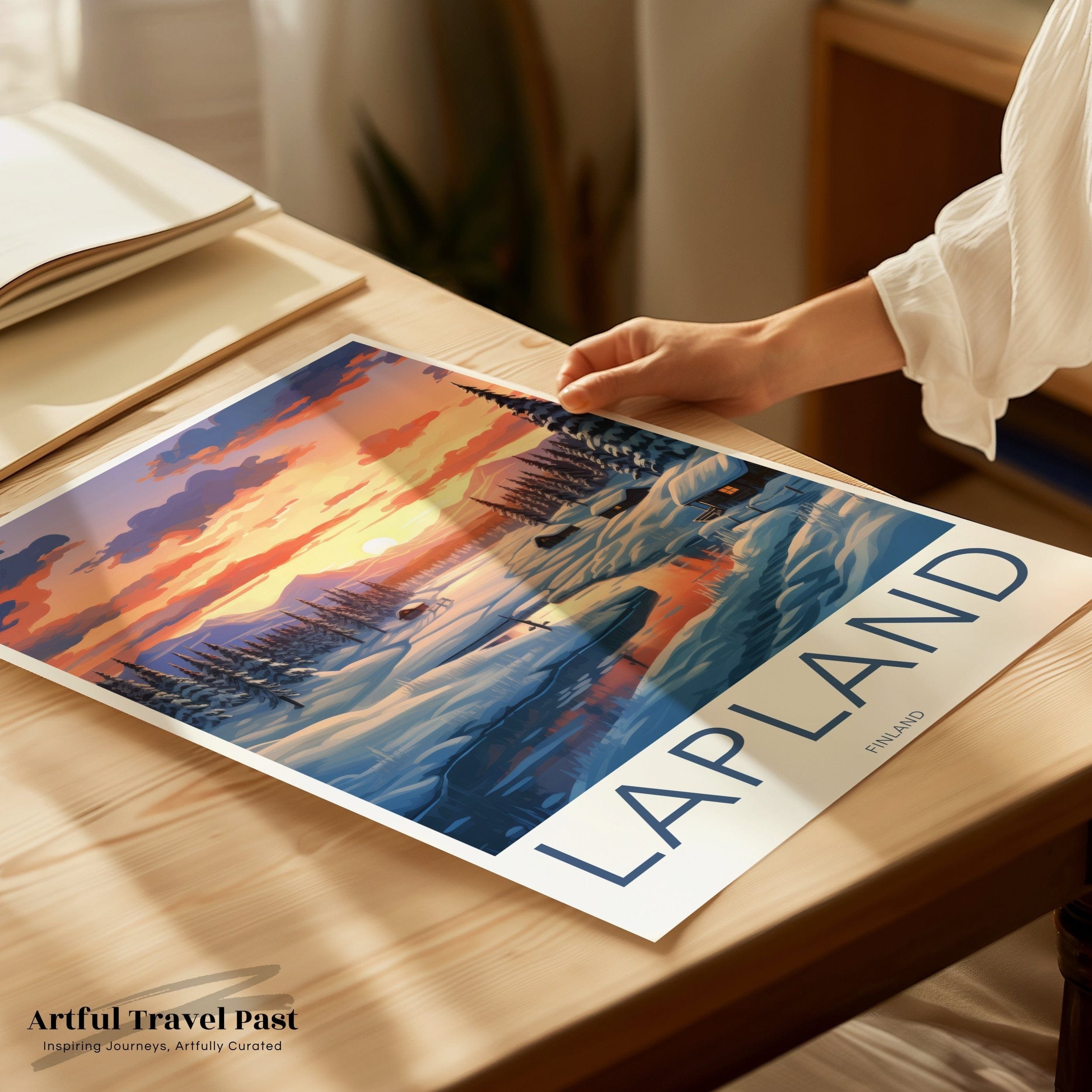 Lapland Poster - Finland Wall Art