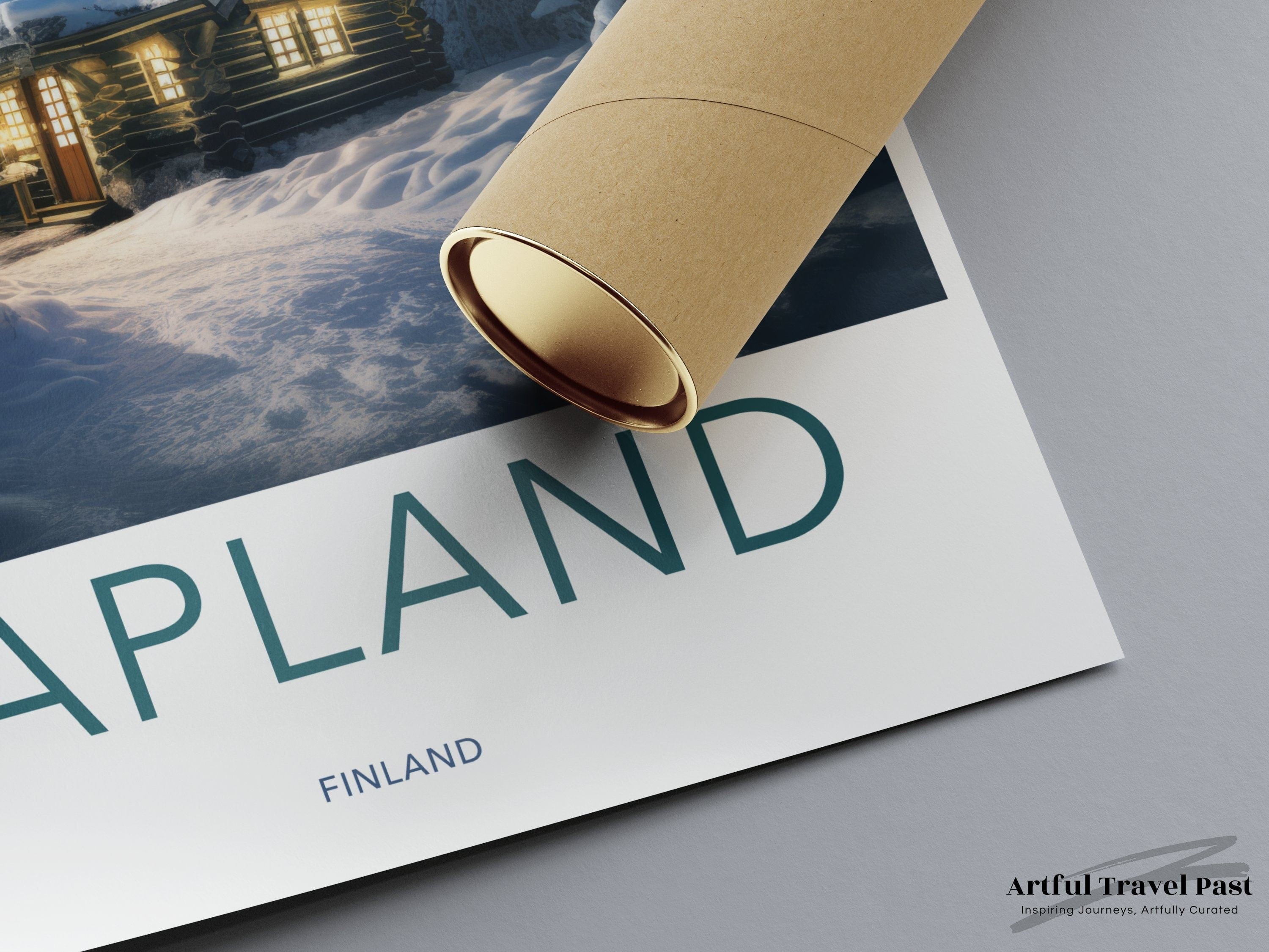 Lapland Poster - Finland Wall Art