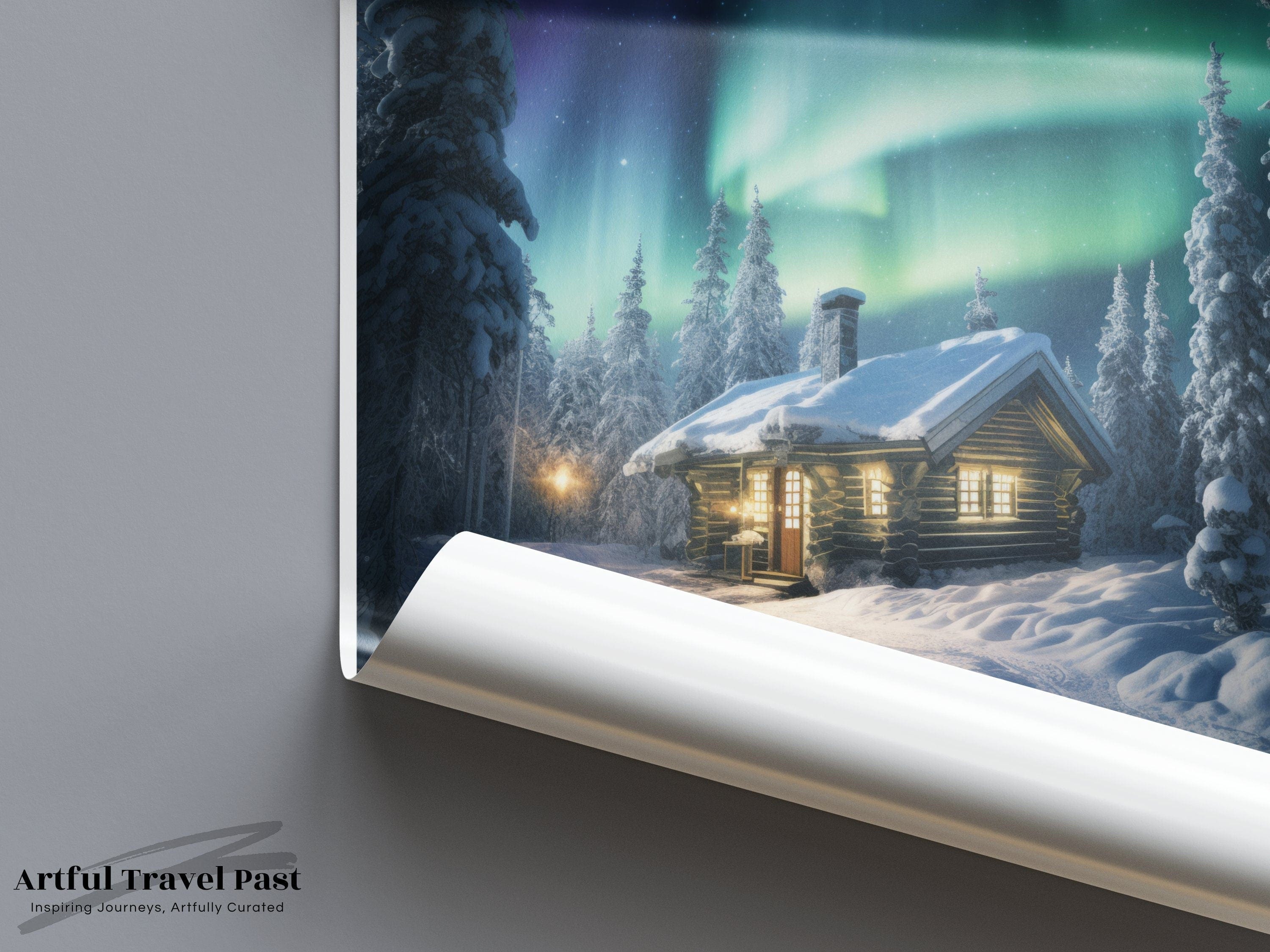 Lapland Poster - Finland Wall Art