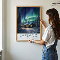 Lapland Poster - Finland Wall Art