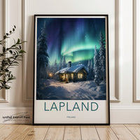 Lapland Poster - Finland Wall Art