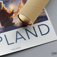Lapland Poster - Finland Wall Art