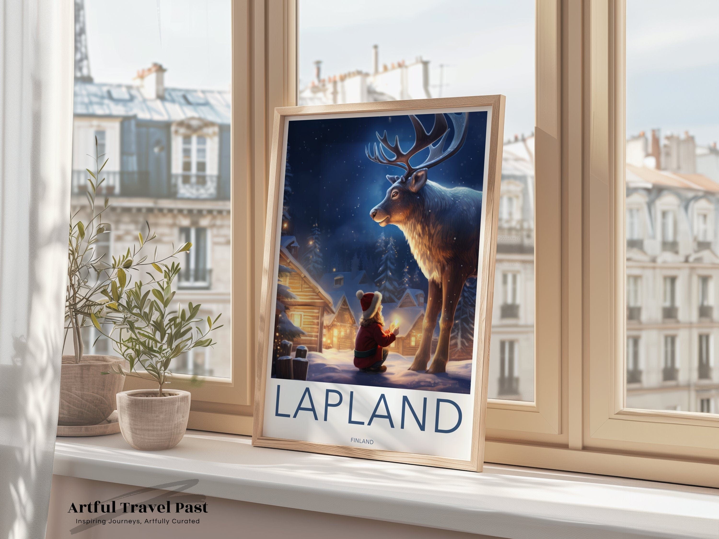 Lapland Poster - Finland Wall Art