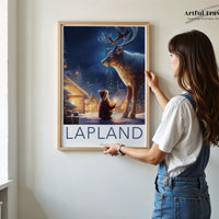 Lapland Poster - Finland Wall Art