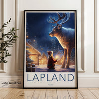 Lapland Poster - Finland Wall Art