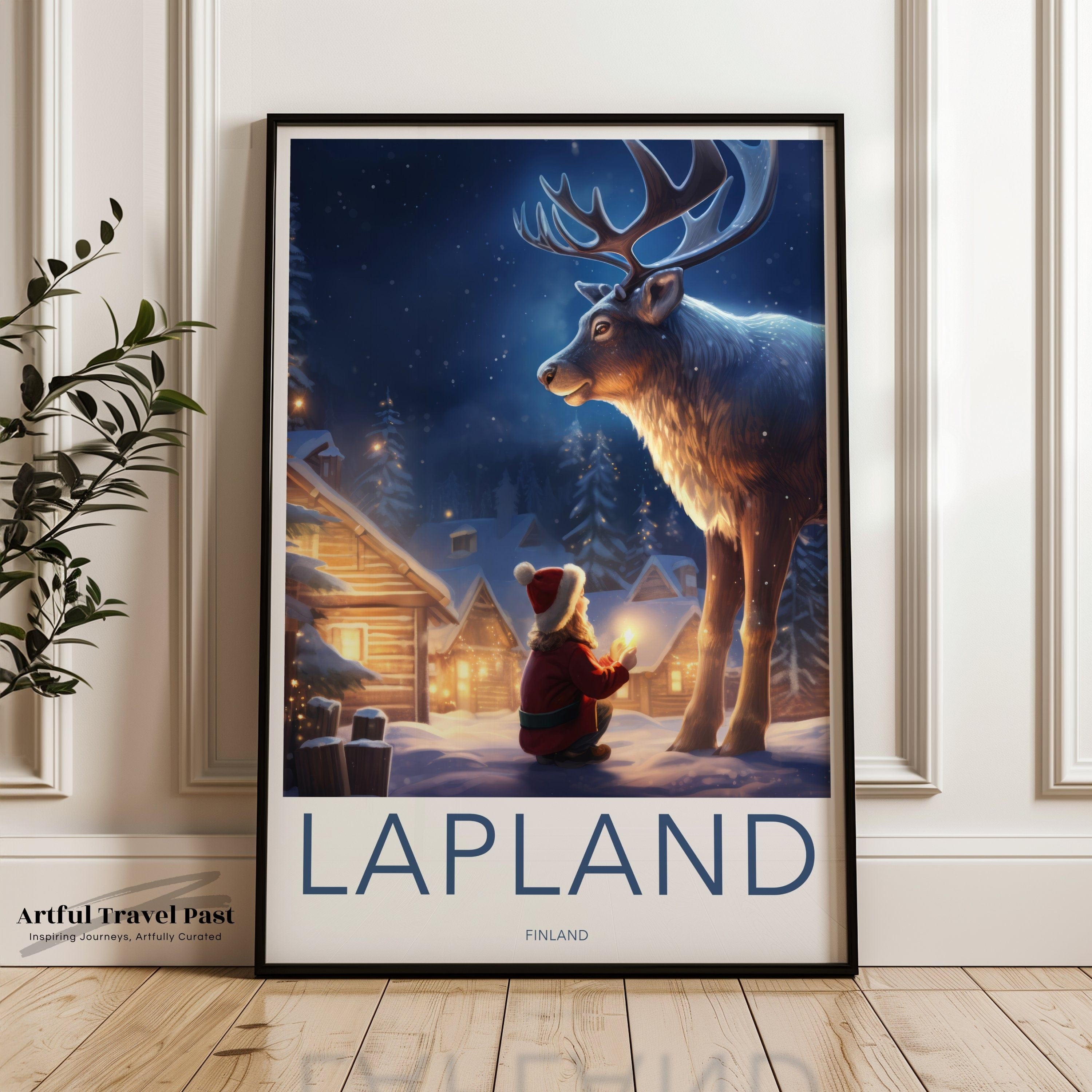 Lapland Poster - Finland Wall Art