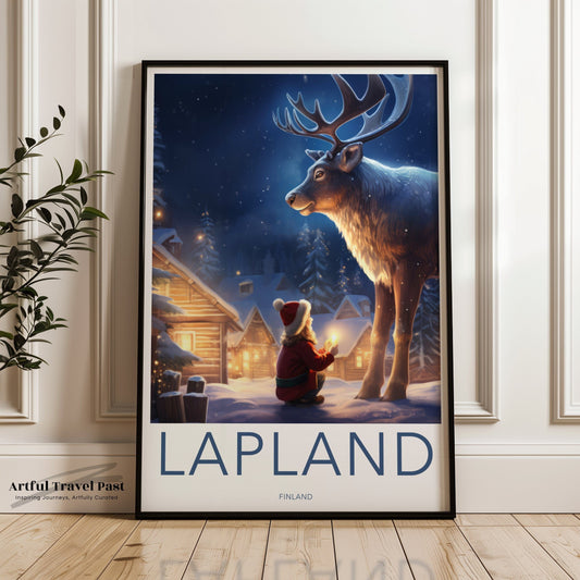 Lapland Poster - Finland Wall Art
