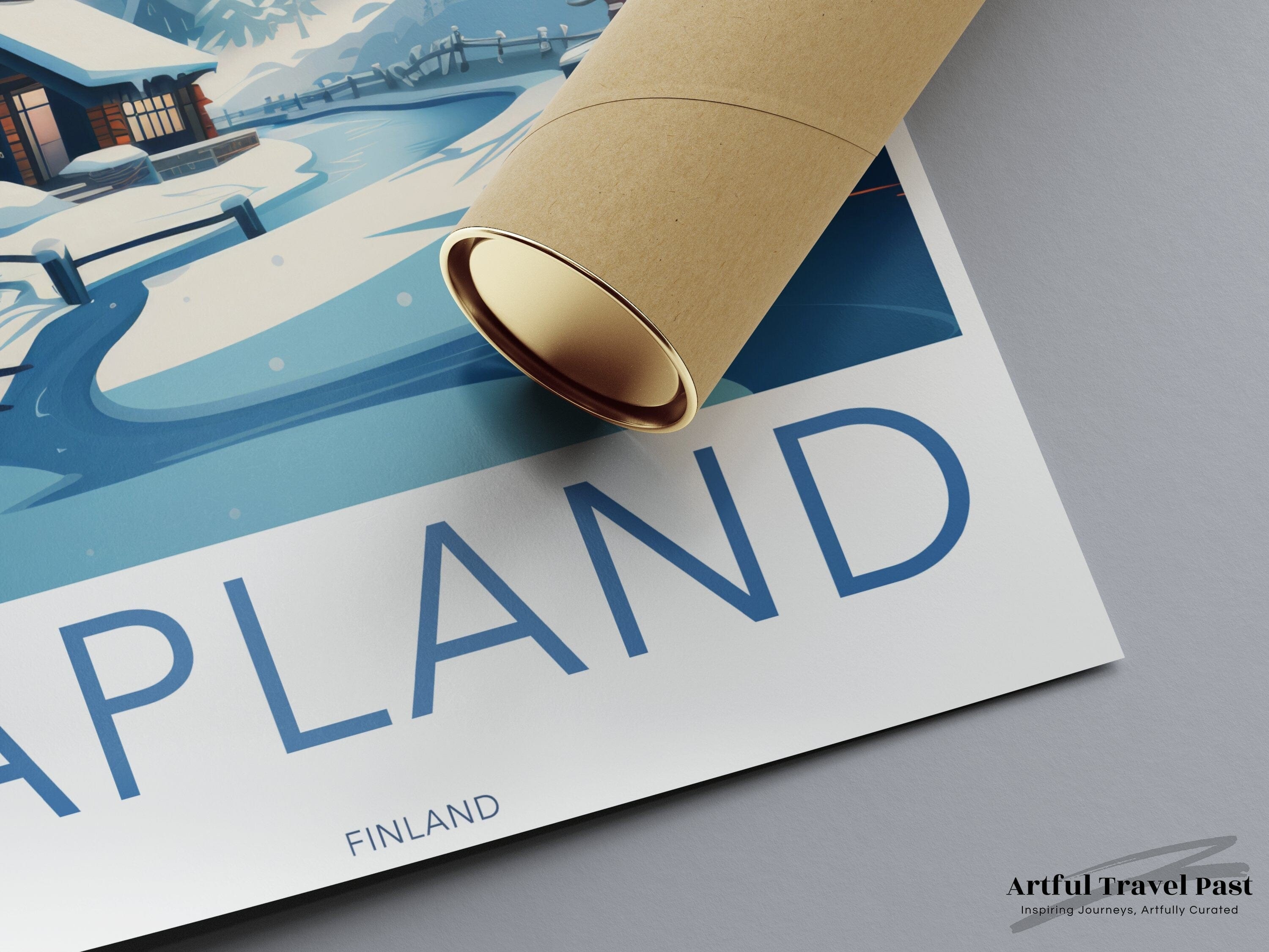 Lapland Poster - Finland Wall Art