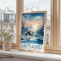 Lapland Poster - Finland Wall Art