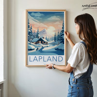 Lapland Poster - Finland Wall Art