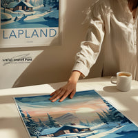 Lapland Poster - Finland Wall Art