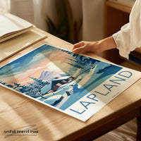 Lapland Poster - Finland Wall Art