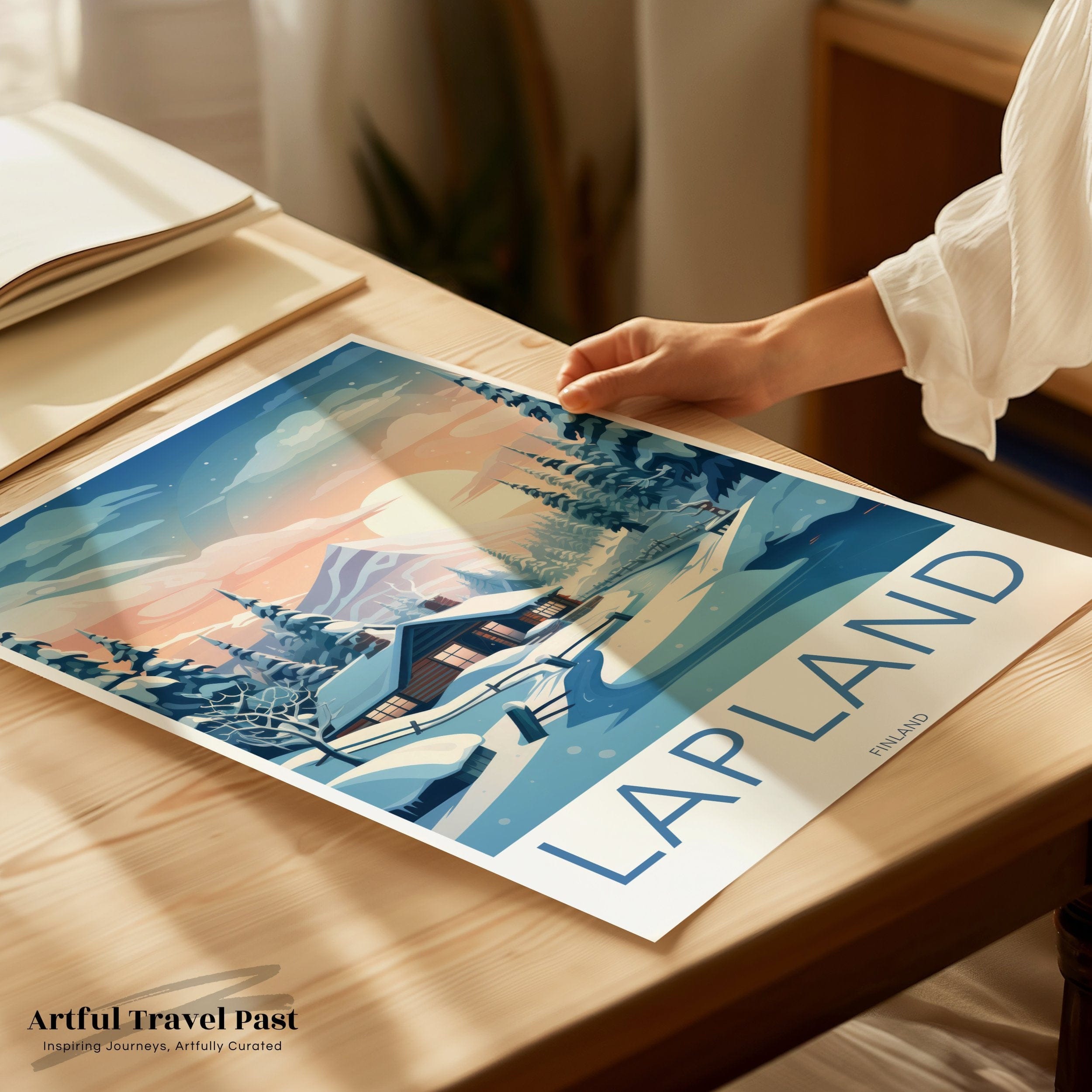 Lapland Poster - Finland Wall Art
