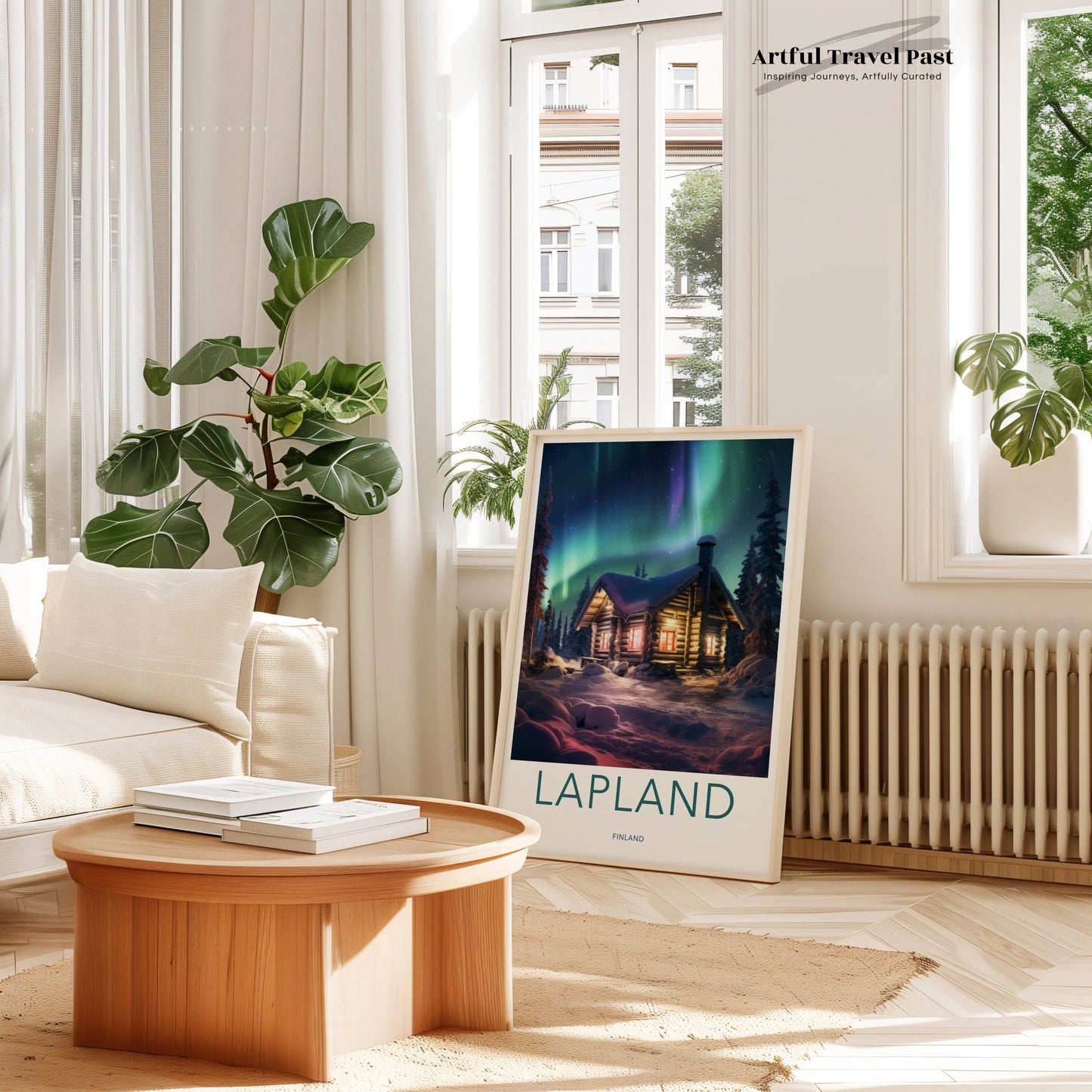 Lapland Poster | Finland Wall Art | Scandinavia Decor