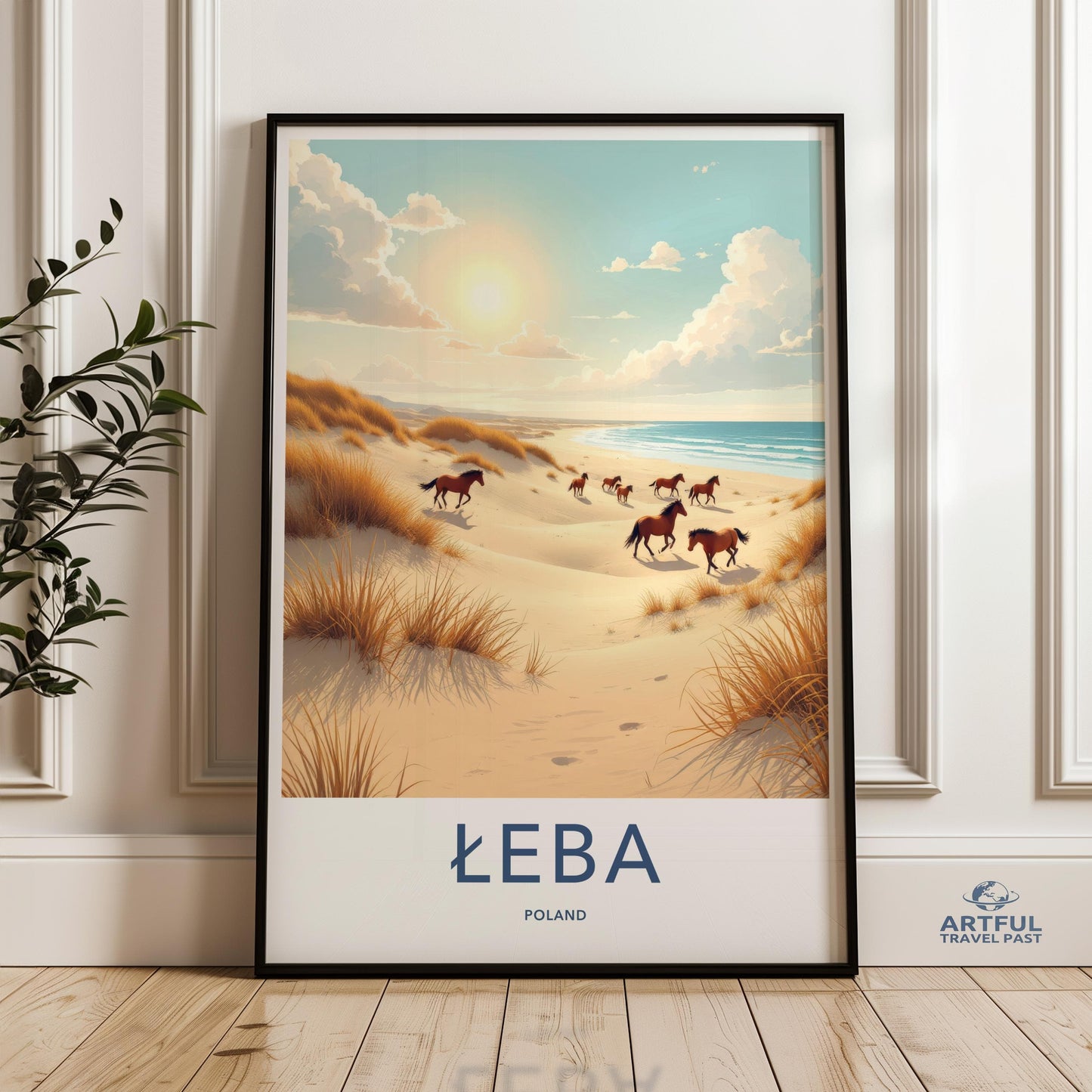 Leba Poland Poster